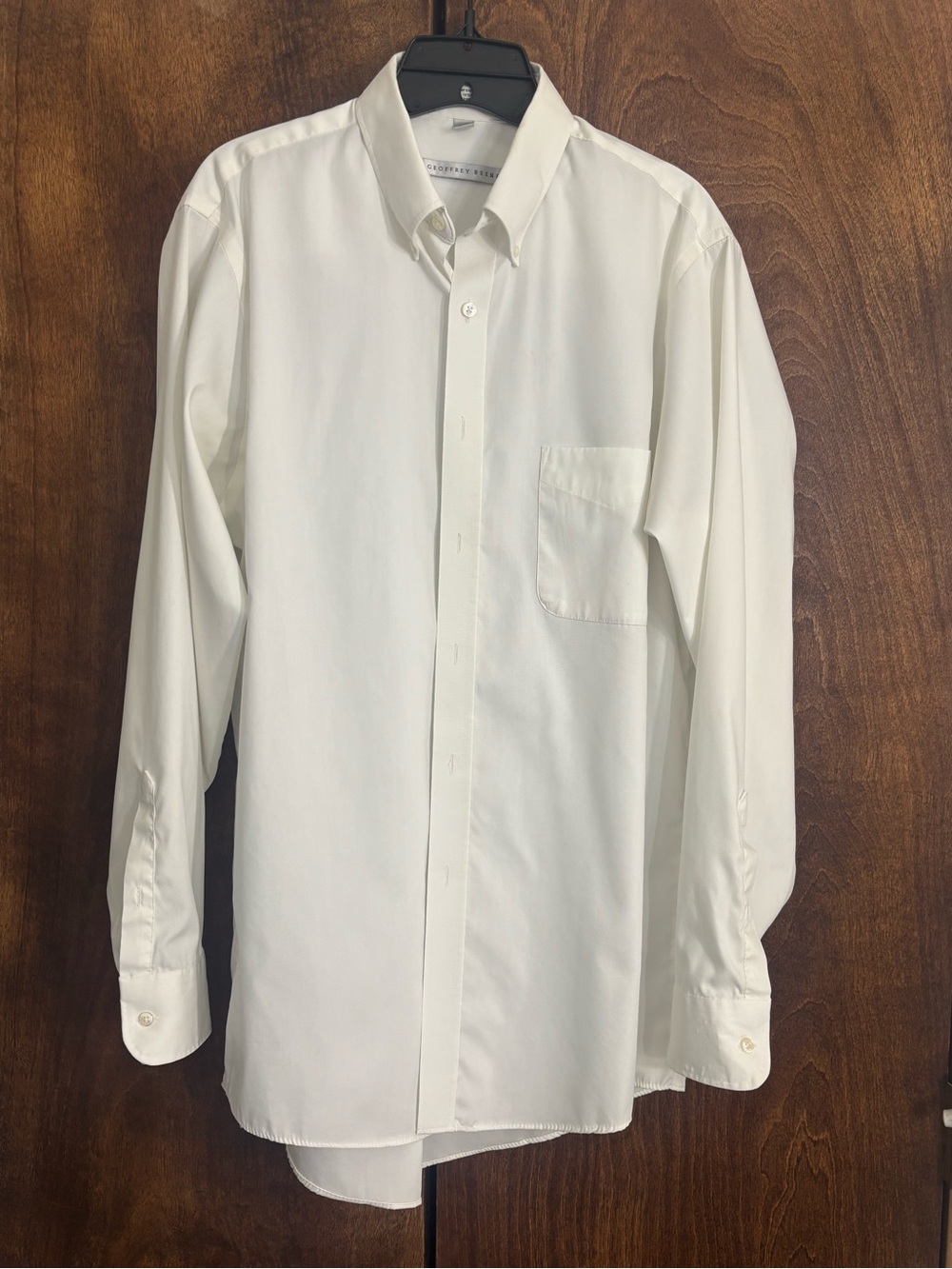 Geoffrey Beene Classic Off White Dress Shirt